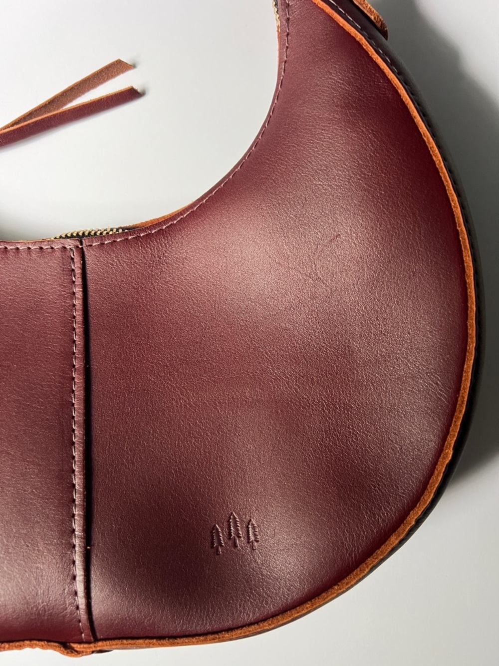 NWT Portland Leather Classic Nora in Cognac - Picture 3 of 16